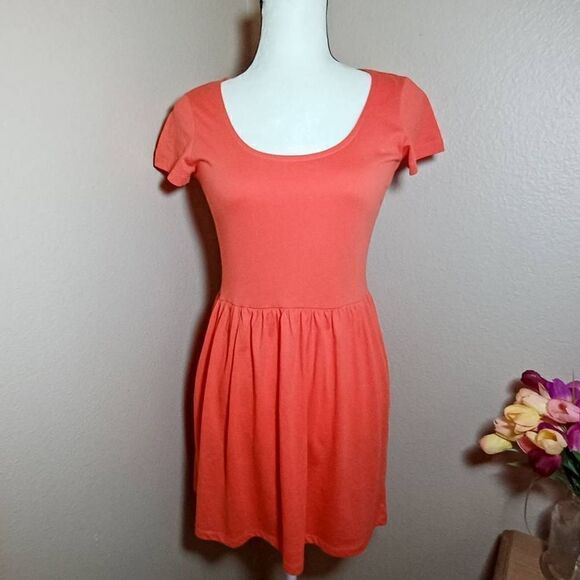 Ichi orange dress  - Picture 1 of 7
